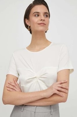 Zdjęcie produktu Sisley t-shirt damski kolor beżowy