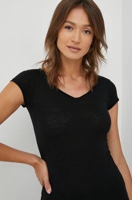 Zdjęcie produktu Sisley t-shirt damski kolor czarny