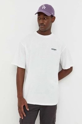 Zdjęcie produktu Sixth June t-shirt bawełniany kolor biały z nadrukiem