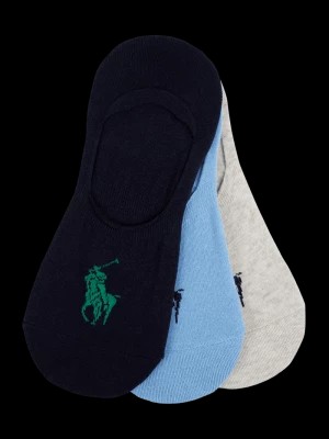 Zdjęcie produktu Skarpetki stopki z detalem z logo w zestawie 3 szt. Polo Ralph Lauren Underwear