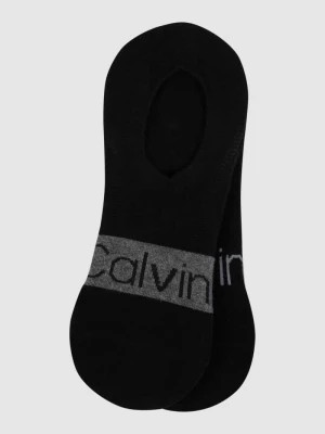 Zdjęcie produktu Skarpetki stopki z dodatkiem streczu w zestawie 2 szt. CK Calvin Klein