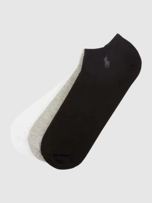 Zdjęcie produktu Skarpetki stopki z elastycznej mieszanki bawełny w zestawie 3 szt. Polo Ralph Lauren Underwear
