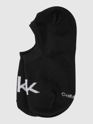 Zdjęcie produktu Skarpetki stopki z wyhaftowanym logo CK Calvin Klein