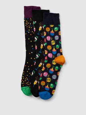 Zdjęcie produktu Skarpety w zestawie 3 szt. model ‘3-Pack Celebration Socks’ Happy Socks