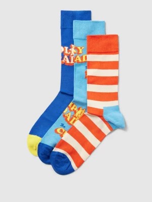 Zdjęcie produktu Skarpety z dodatkiem streczu model ‘Father Of The Year’ w zestawie 3 szt. Happy Socks
