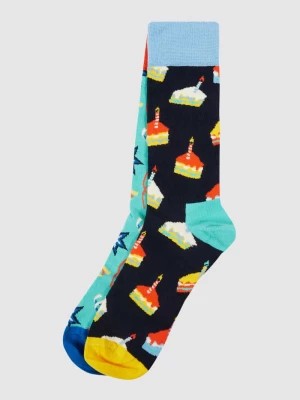 Zdjęcie produktu Skarpety z dodatkiem streczu w zestawie 2 szt. Happy Socks