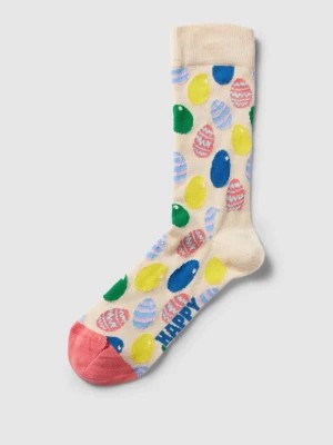 Zdjęcie produktu Skarpety z nadrukiem z logo model ‘Eggs’ Happy Socks
