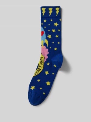Zdjęcie produktu Skarpety z nadrukowanym motywem model ‘Rocket Man’ Happy Socks
