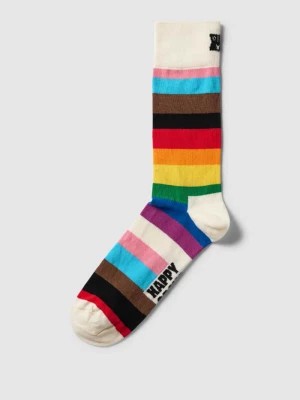 Zdjęcie produktu Skarpety z paskami w kontrastowym kolorze model ‘Pride Stripe’ Happy Socks