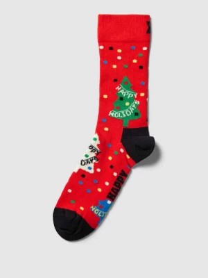 Zdjęcie produktu Skarpety ze wzorem na całej powierzchni model ‘Happy Holidays’ Happy Socks