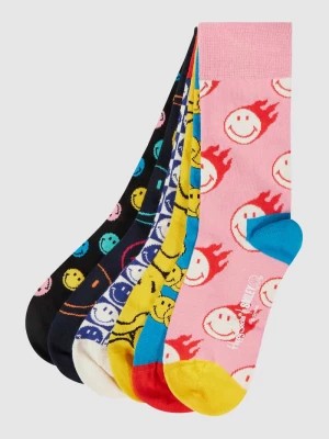 Zdjęcie produktu Skarpety ze wzorem Smiley® w zestawie 6 szt. Happy Socks