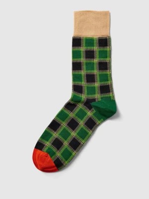 Zdjęcie produktu Skarpety ze wzorem w kratę model ‘Dressed Patchwork’ Happy Socks