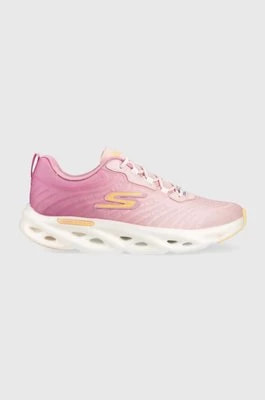 Zdjęcie produktu Skechers buty do biegania 129497 GO RUN SWIRL TECH SPEED HEADWAY kolor różowy