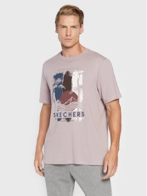 Zdjęcie produktu Skechers T-Shirt Endeavour MTS338 Fioletowy Regular Fit