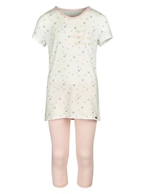 Zdjęcie produktu Skiny Piżama w kolorze jasnoróżowo-kremowym rozmiar: 140
