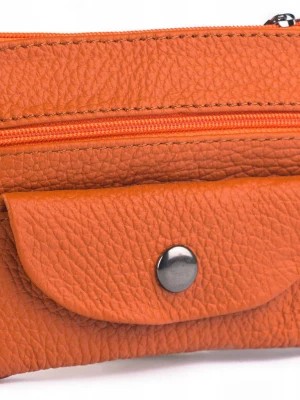 Zdjęcie produktu Skórzane etui na klucze z czterema kieszonkami Merg