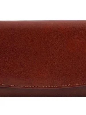 Zdjęcie produktu Skórzane portfele damskie - Barberini's - Brązowy Merg