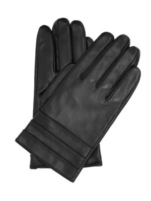 Zdjęcie produktu Skórzane rękawiczki męskie z przeszyciami OCHNIK