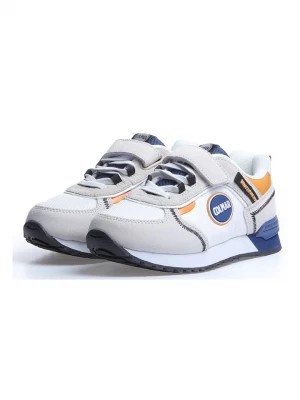 Zdjęcie produktu COLMAR Skórzane sneakersy "Travis Sport Colors" w kolorze jasnoszaro-biało-niebieskim rozmiar: 28