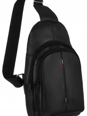 Zdjęcie produktu Skórzany plecak męski na jedno ramię Merg