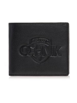 Zdjęcie produktu Skórzany portfel męski z tłoczeniem OCHNIK