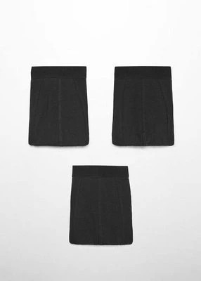 Zdjęcie produktu Zestaw 3 par bokserek bawełnianych w czarnym kolorze mango man