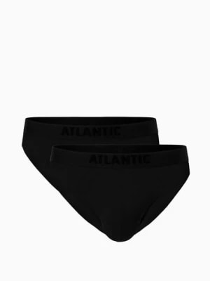 Zdjęcie produktu Slipy męskie Sport czarne 2-pack ATLANTIC
