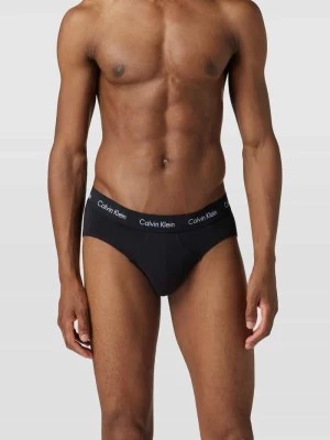 Zdjęcie produktu Slipy z bawełny mieszanej w zestawie 3 szt. Calvin Klein Underwear