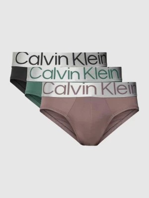 Zdjęcie produktu Slipy z elastycznym paskiem z logo w zestawie 3 szt. Calvin Klein Underwear