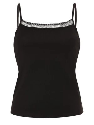 Zdjęcie produktu sloggi Damski top od piżamy Kobiety Bawełna czarny jednolity,