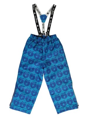 Zdjęcie produktu Småfolk Spodnie narciarskie "Apple" w kolorze niebieskim rozmiar: 98/104