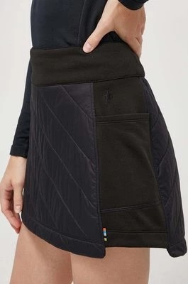 Zdjęcie produktu Smartwool spódnica sportowa Smartloft kolor czarny mini prosta