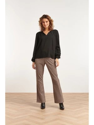 Zdjęcie produktu Smashed Lemon Spodnie w kolorze czarno-brązowym rozmiar: L
