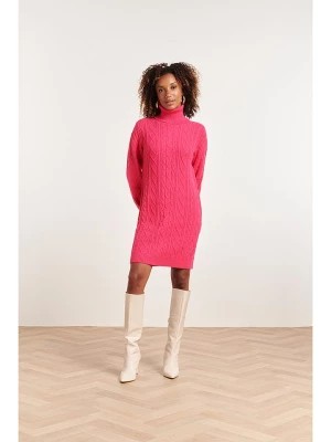 Zdjęcie produktu Smashed Lemon Sukienka dzianinowa w kolorze różowym rozmiar: M