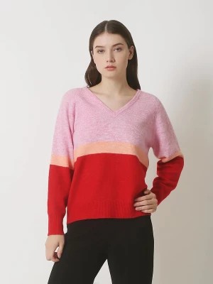 Zdjęcie produktu Smashed Lemon Sweter w kolorze jasnoróżowo-czerwonym rozmiar: L