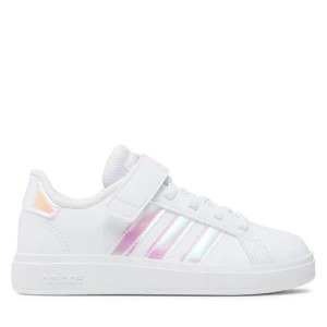 Zdjęcie produktu Sneakersy adidas Grand Court Lifestyle Court Elastic Lace and Top Strap Shoes GY2327 Biały