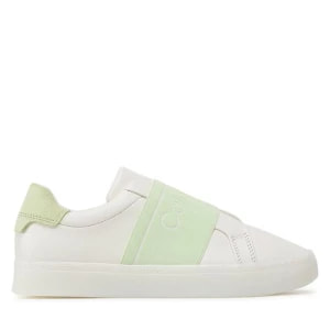 Zdjęcie produktu Sneakersy Calvin Klein Clean Cupsole Slip On-He HW0HW01416 Marshmallow/Spirit Green 01U