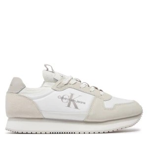 Zdjęcie produktu Sneakersy Calvin Klein Jeans Runner Sock Lace Up YM0YM00553 Bright White YAF