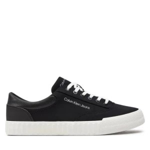 Zdjęcie produktu Sneakersy Calvin Klein Jeans Skater Vulc Low Laceup Mix In Dc YM0YM00903 Black/Bright White 0GM