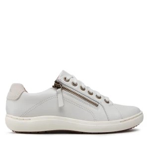 Zdjęcie produktu Sneakersy Clarks Nalle Lace 261650014 White Leather