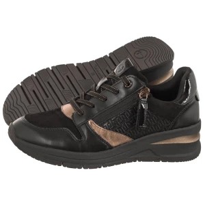 Zdjęcie produktu Sneakersy Czarne 1-23702-41 096 Black/Copper (TM450-a) Tamaris