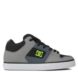 Zdjęcie produktu Sneakersy DC Pure Mid ADYS400082 Black/Grey/Green XKSG