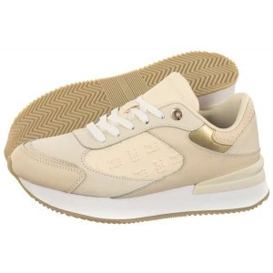 Zdjęcie produktu Sneakersy Elevated Embossed Runner Gold Sugarcane FW0FW07384 AA8 (TH837-a) Tommy Hilfiger