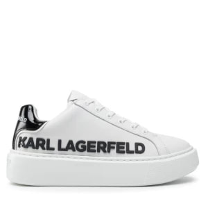 Zdjęcie produktu Sneakersy KARL LAGERFELD KL62210 White Lthr w/Black