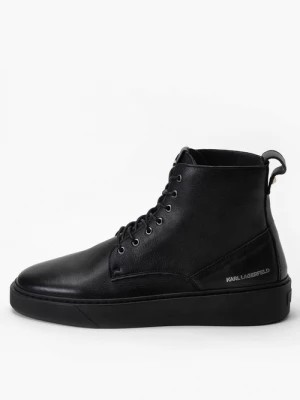 Zdjęcie produktu Sneakersy męskie czarne KARL LAGERFELD FLINT Mid Lace Boot