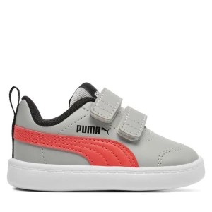 Zdjęcie produktu Sneakersy Puma Courtflex V2 V Inf 371544-32 Cool Light Gray/Active Red