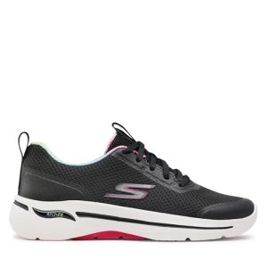 Zdjęcie produktu Sneakersy Skechers Go Walk Arch Fit 124868/BKHP Black/Hot Pink