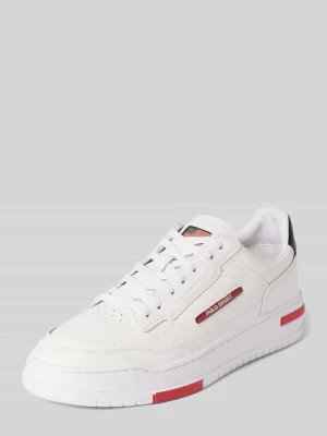 Zdjęcie produktu Sneakersy skórzane z detalem z logo Polo Ralph Lauren