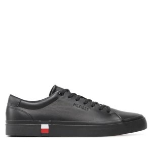 Zdjęcie produktu Sneakersy Tommy Hilfiger Modern Vulc Corporate Leather FM0FM04351 Black BDS