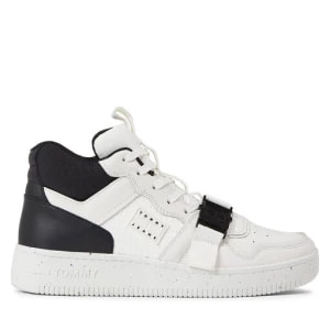Zdjęcie produktu Sneakersy Tommy Jeans Tjm Basket Leather Buckle Mid EM0EM01288 Ecru/Black TCR